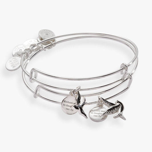 Alex and Ani Mother & Daughter Sparrow Set of 2