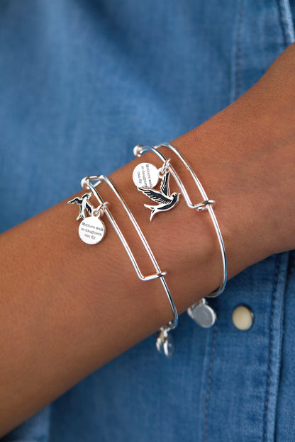 Alex and Ani Mother & Daughter Sparrow Set of 2