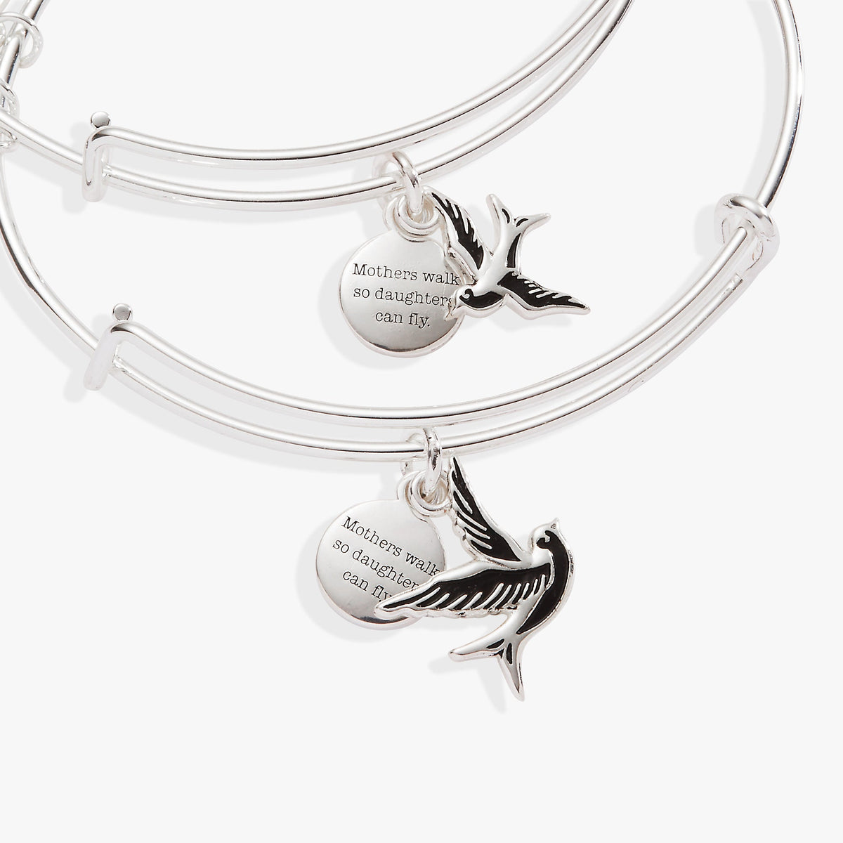 Alex and Ani Mother & Daughter Sparrow Set of 2