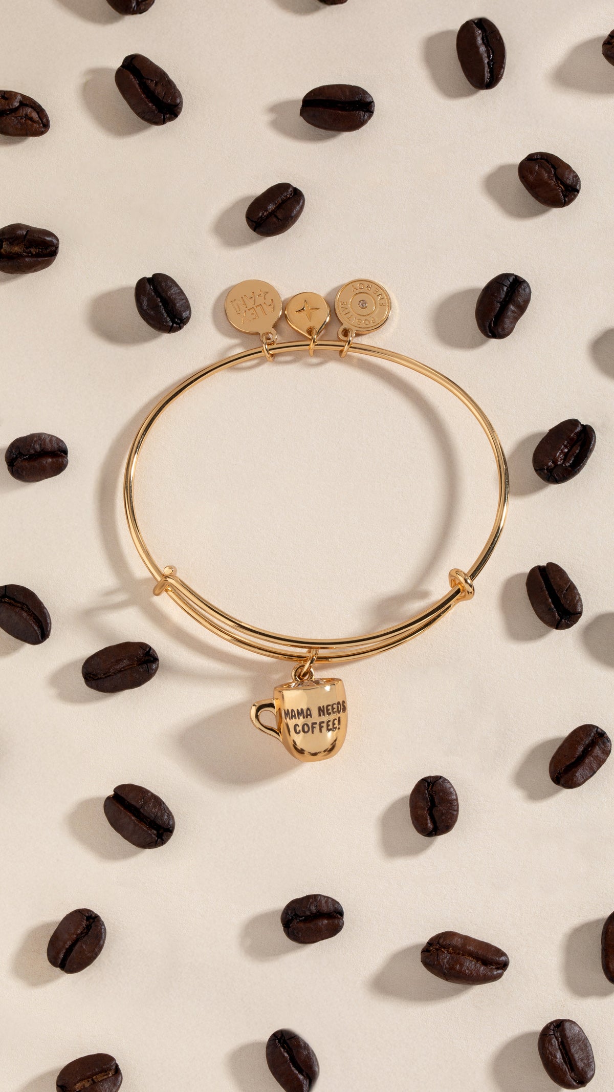 Alex and Ani Mama Needs Coffee EWB