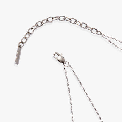 Alex and Ani Double-Layer Crystal Necklace