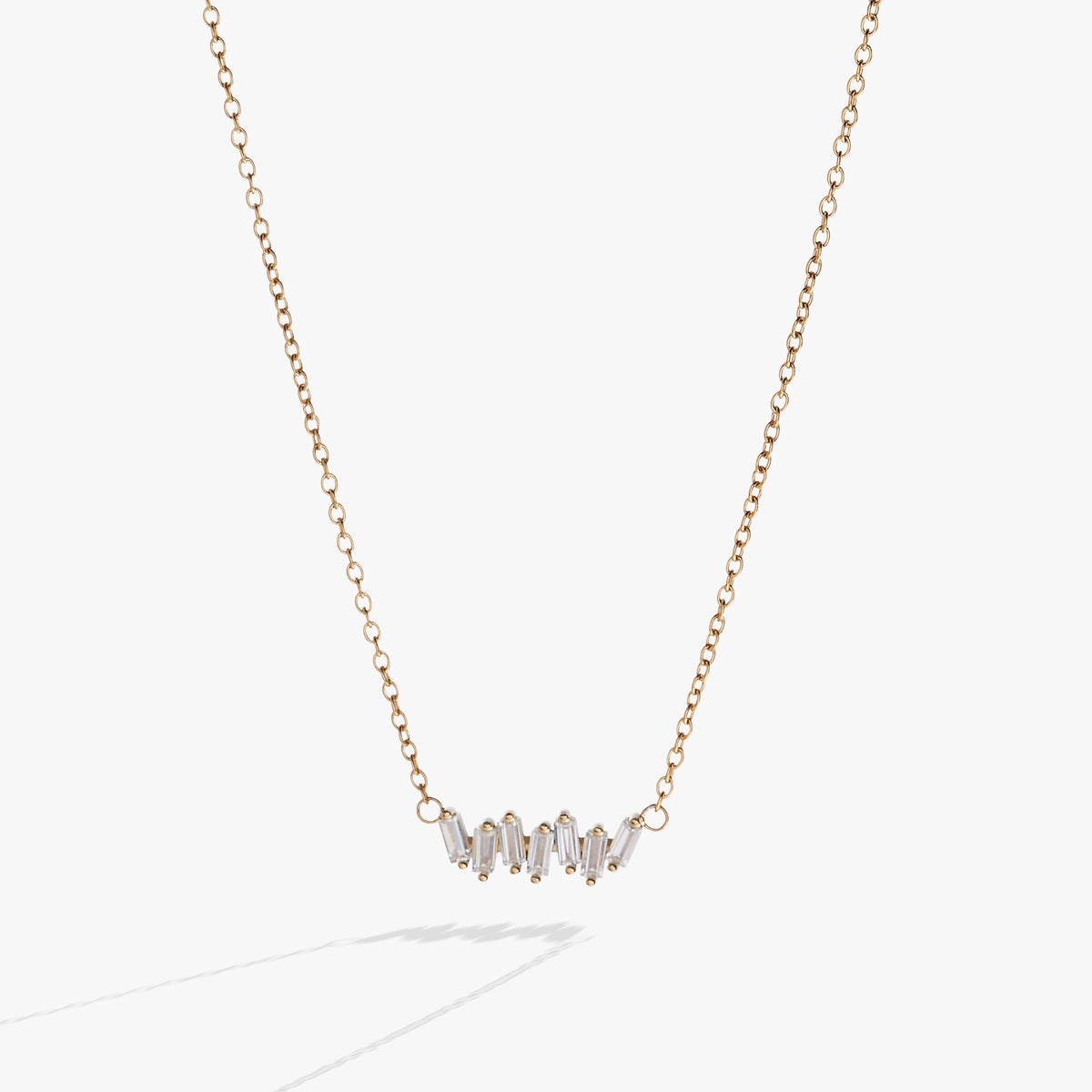 Alex and Ani Baguette-necklace