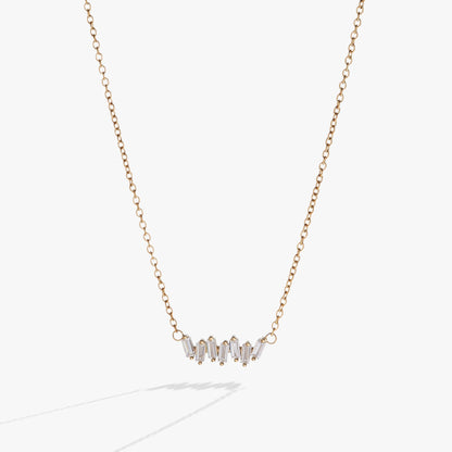 Alex and Ani Baguette-necklace