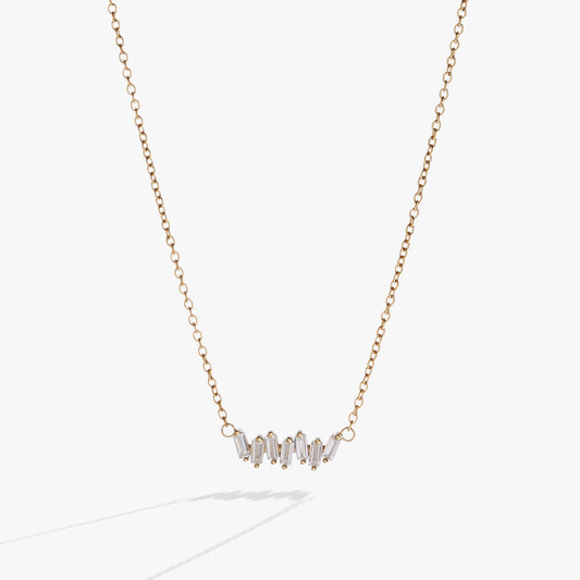 Alex and Ani Baguette-necklace