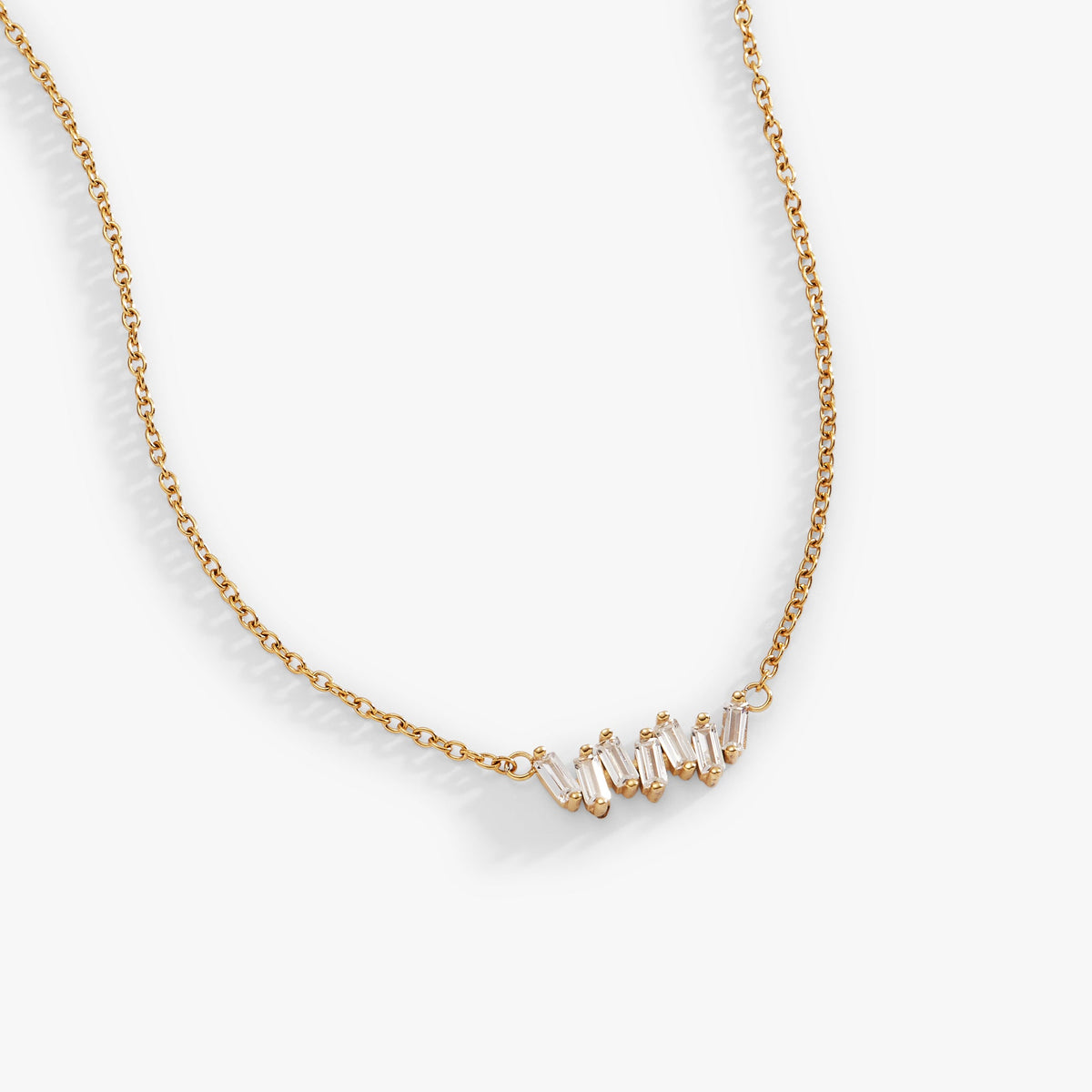 Alex and Ani Baguette-necklace