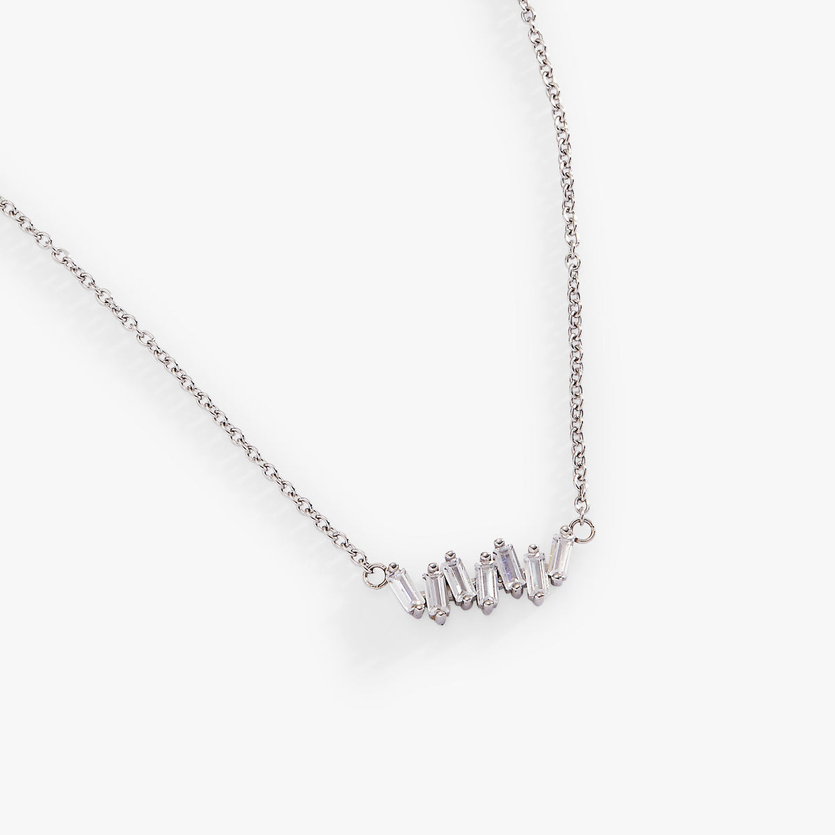 Alex and Ani Baguette-necklace