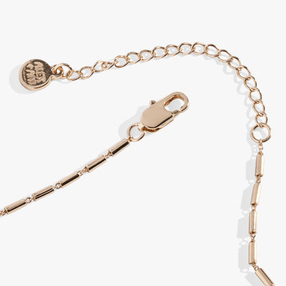 Alex and Ani Festive Sparkle Inline Pendant Necklace