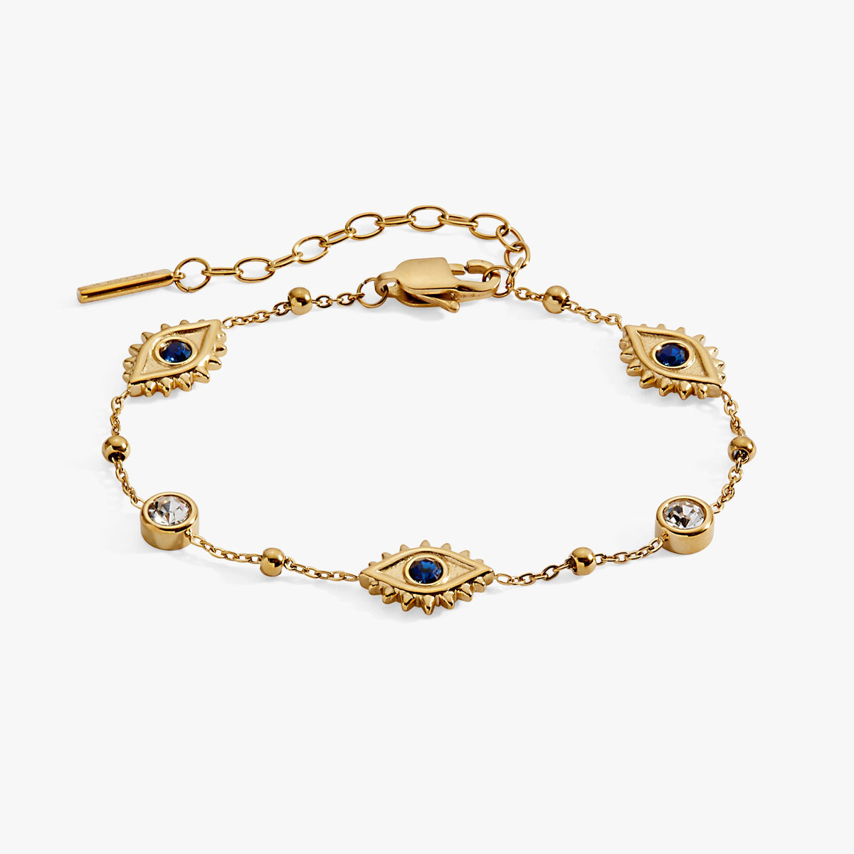 Alex and Ani Evil Eye Satellite Chain Inline Bracelet