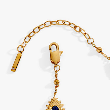 Alex and Ani Evil Eye Satellite Chain Inline Bracelet