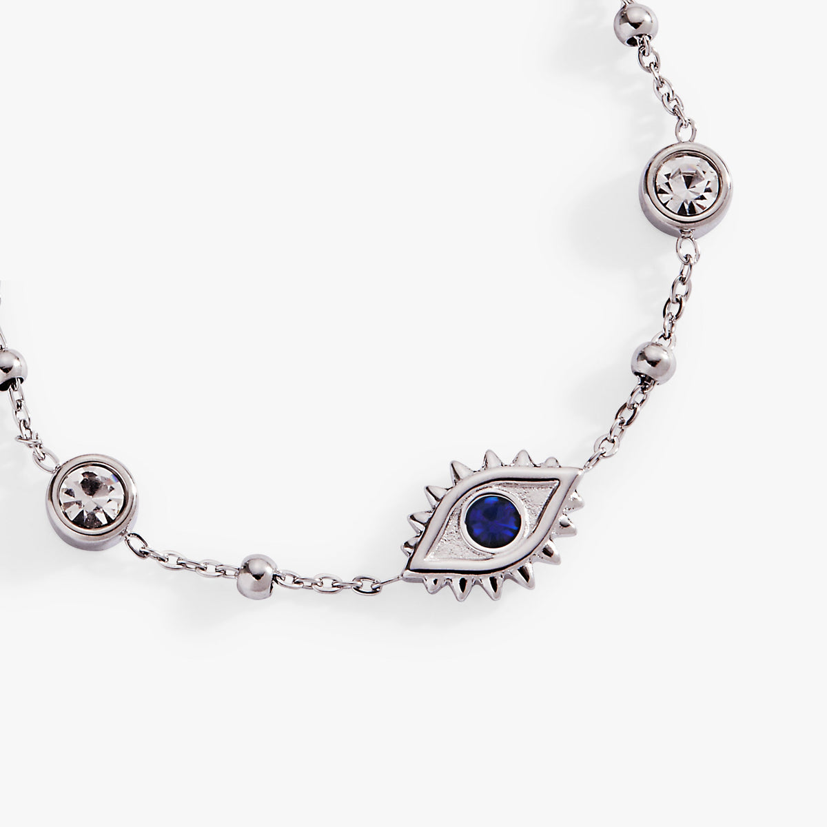 Alex and Ani Evil Eye Satellite Chain Inline Bracelet