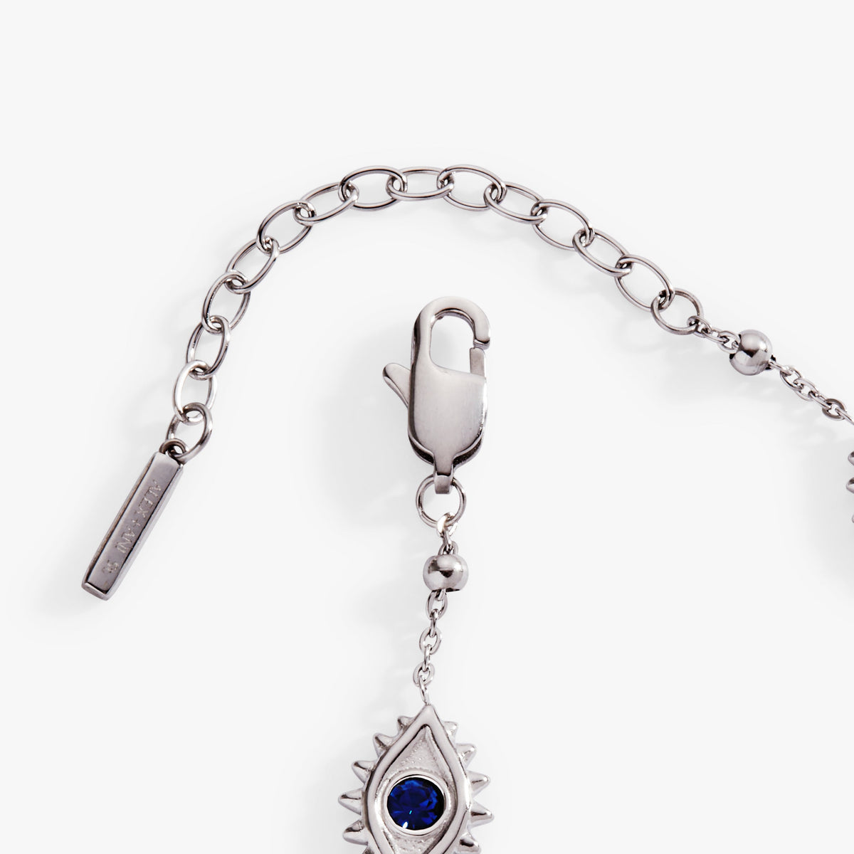 Alex and Ani Evil Eye Satellite Chain Inline Bracelet