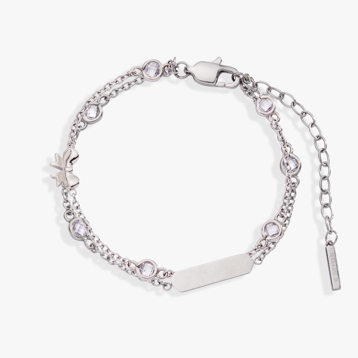 Alex and Ani Bow Chain Adjustable Bracelet