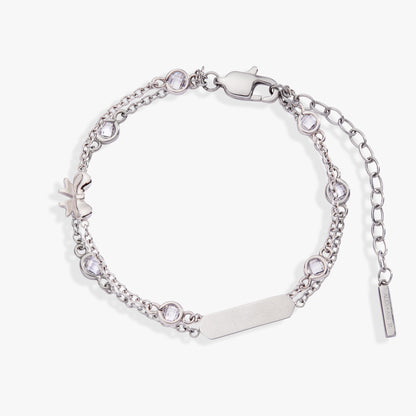 Alex and Ani Bow Chain Adjustable Bracelet