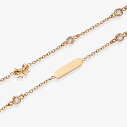 Alex and Ani Bow Chain Adjustable Bracelet