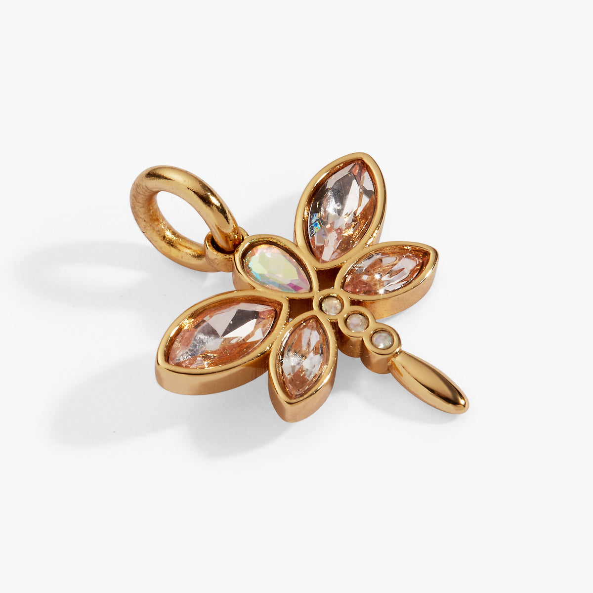 Alex and Ani Crystal Dragonfly Interchangeable Charm