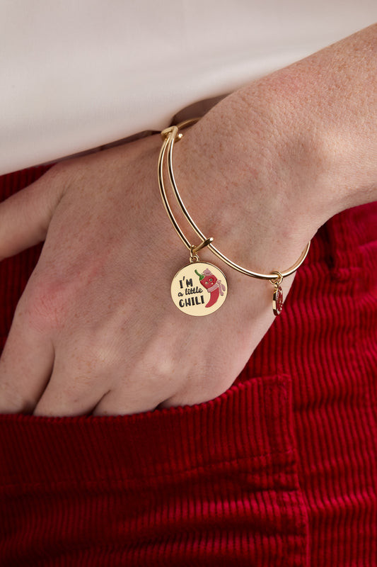 Alex and Ani ‘I’m a Little Chili’ Charm Bangle