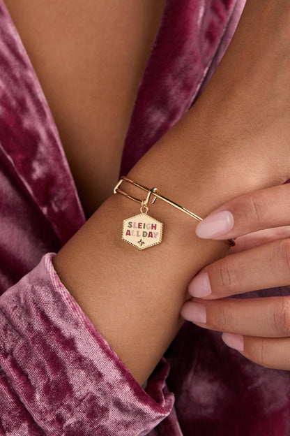 Alex and Ani ‘Sleigh All Day’ Charm Bangle