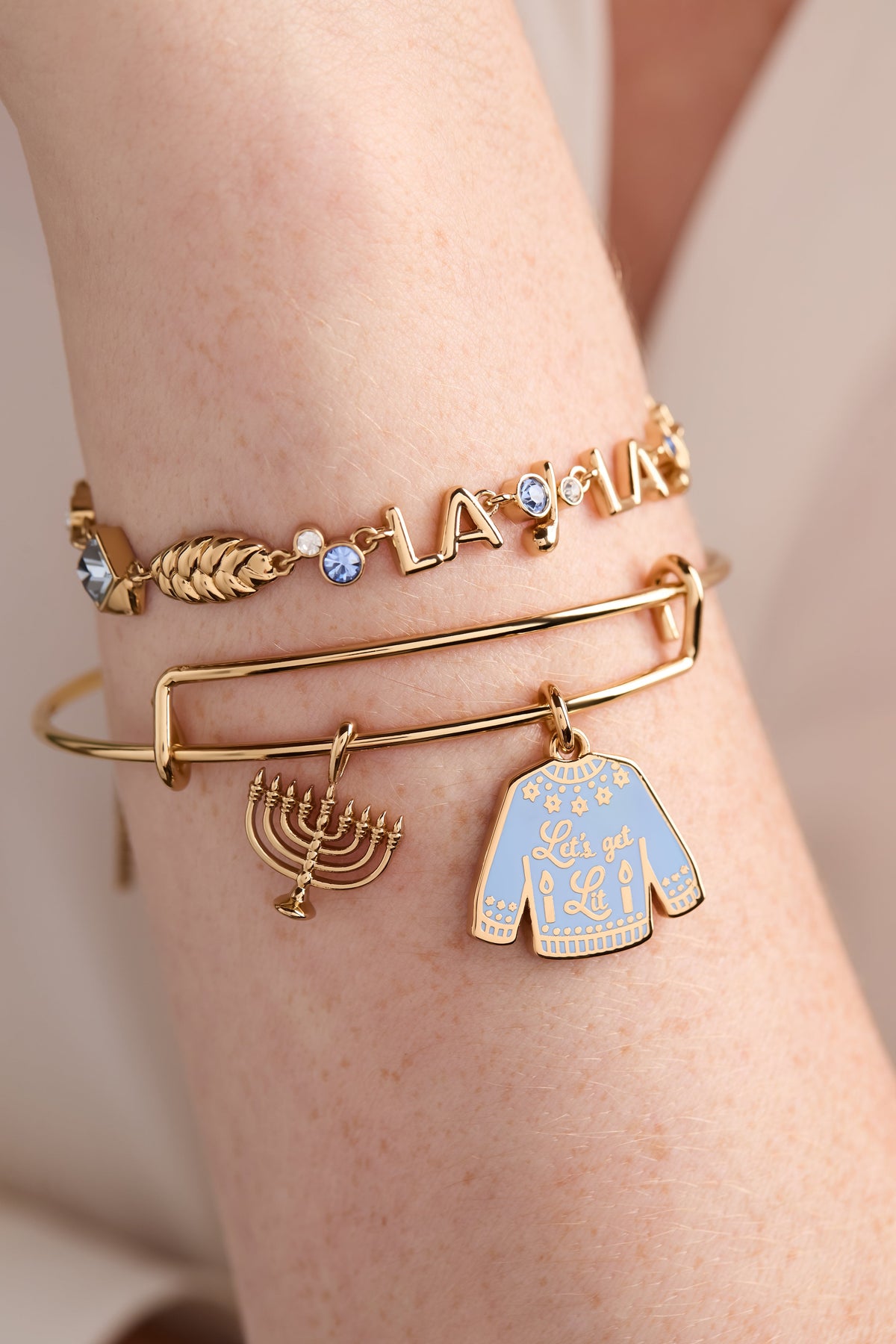 Alex and Ani Challah-la-la-la Bolo Bracelet