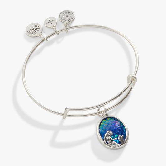 Alex and Ani Iridescent Mermaid Charm Bangle