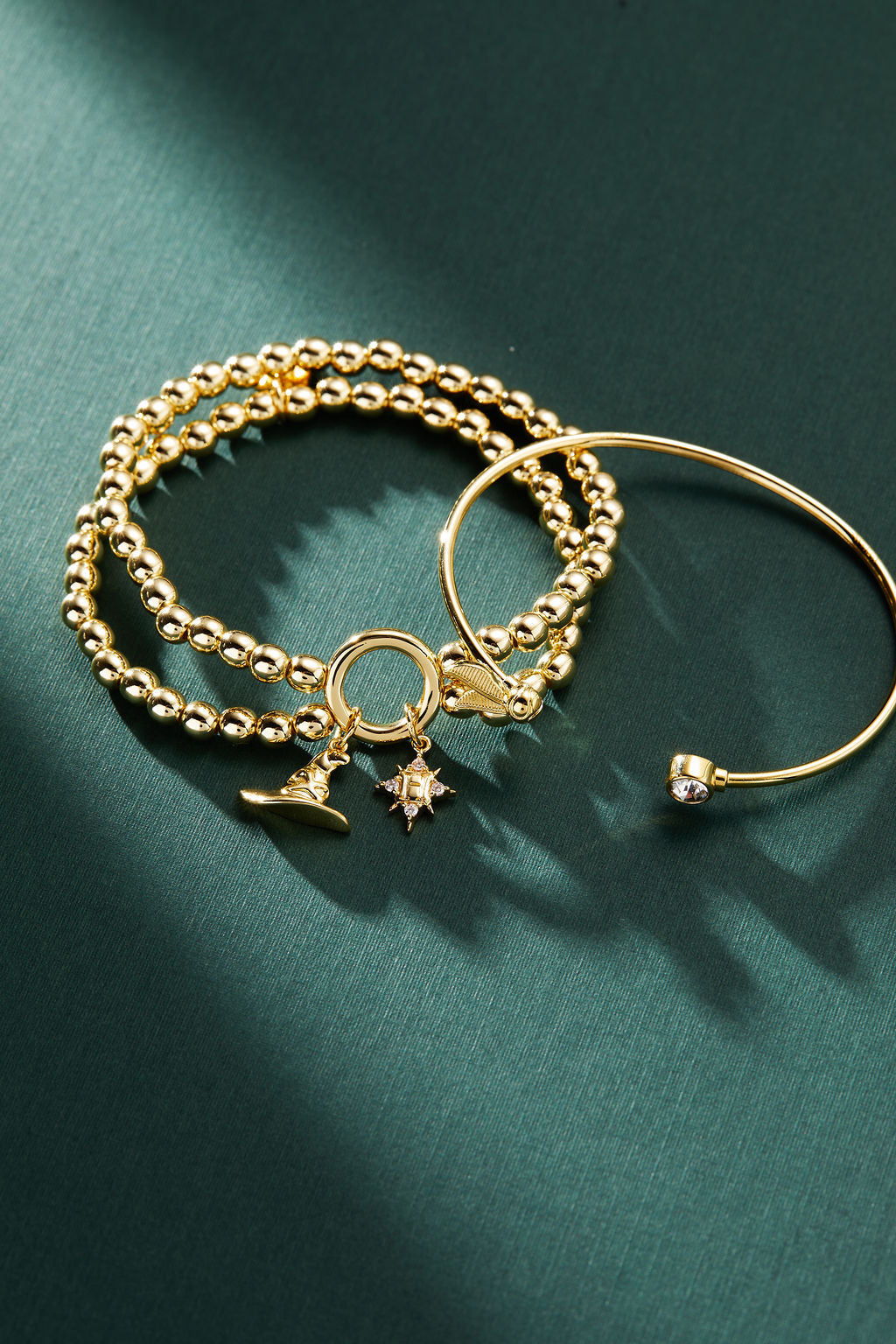 Alex and Ani Harry Potter™ Golden Snitch + Crystal Flex Cuff