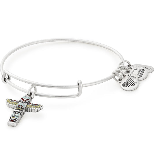 Alex and Ani Ketchikan, Alaska Totem Pole Charm Bangle