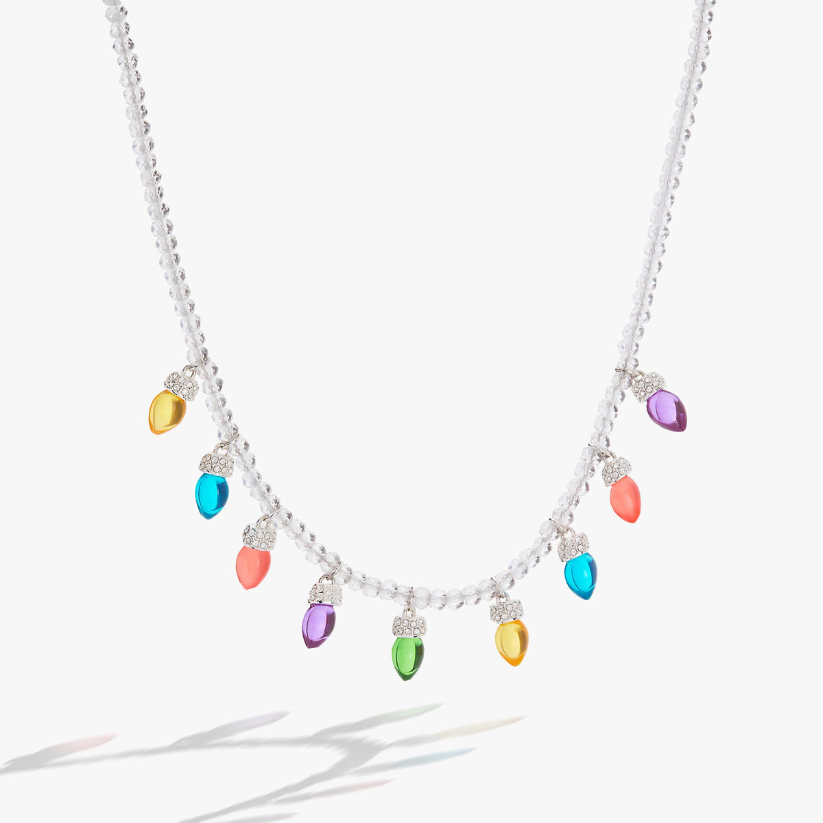 Alex and Ani Christmas Light Bulb Necklace