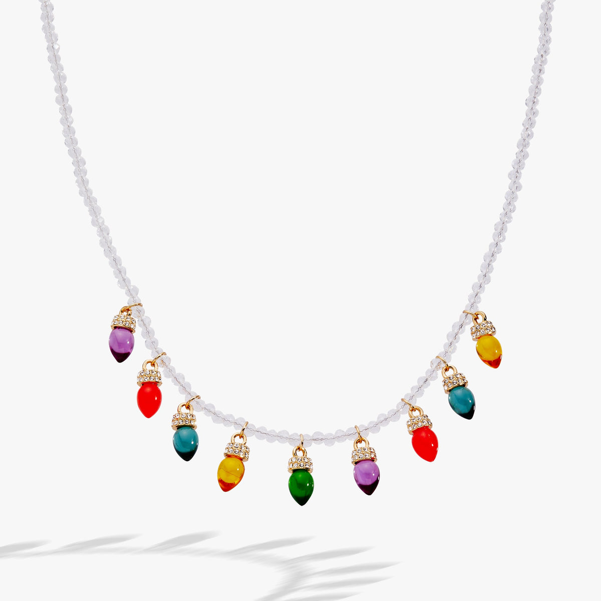 Alex and Ani Christmas Light Bulb Necklace