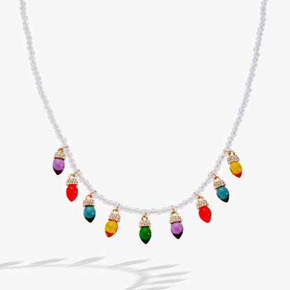 Alex and Ani Christmas Light Bulb Necklace