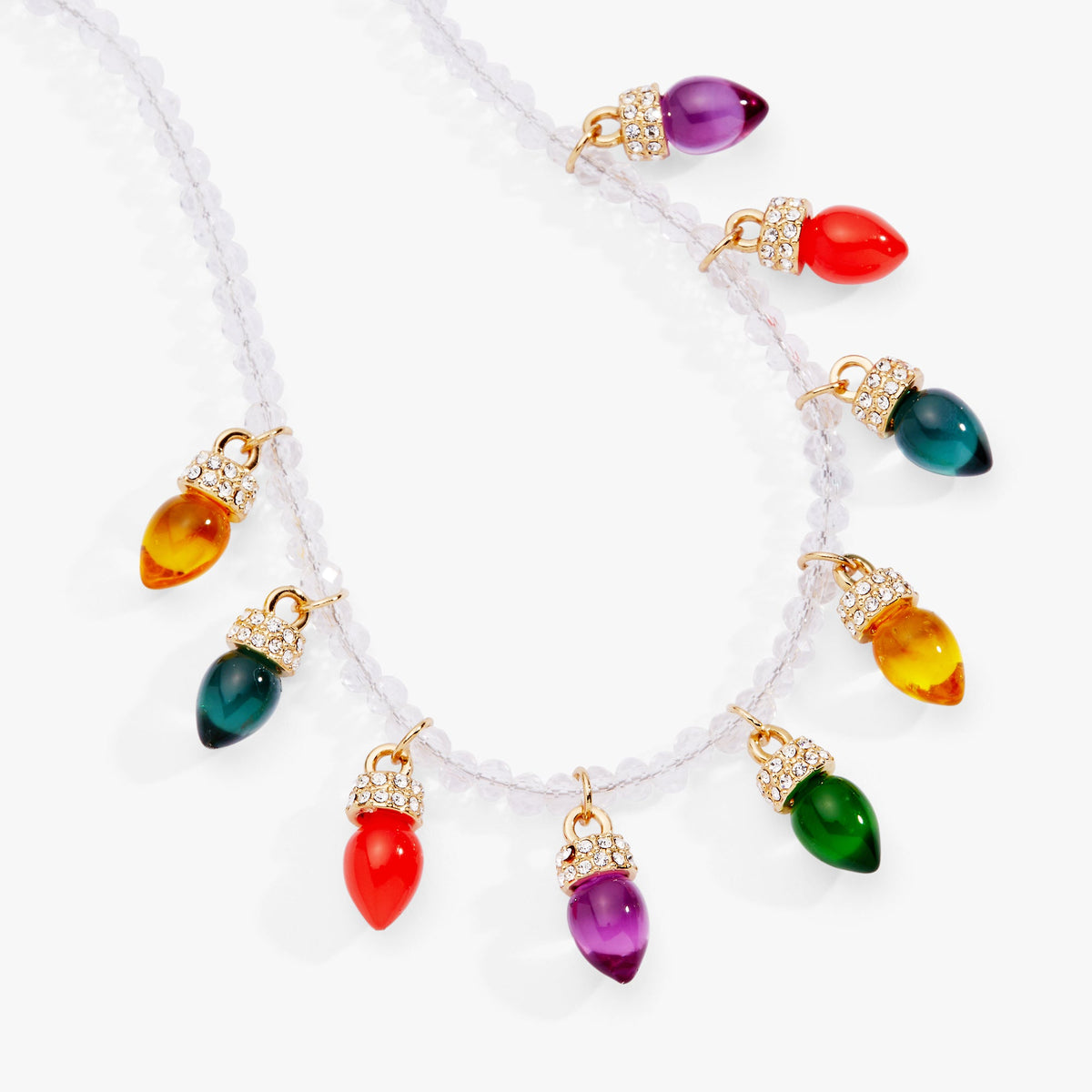 Alex and Ani Christmas Light Bulb Necklace