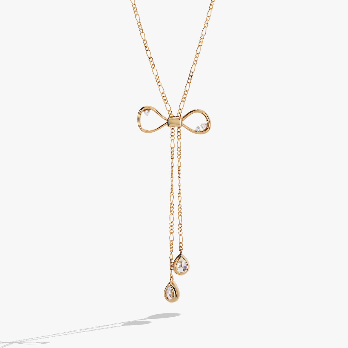 Alex and Ani Coquette Bow Necklace