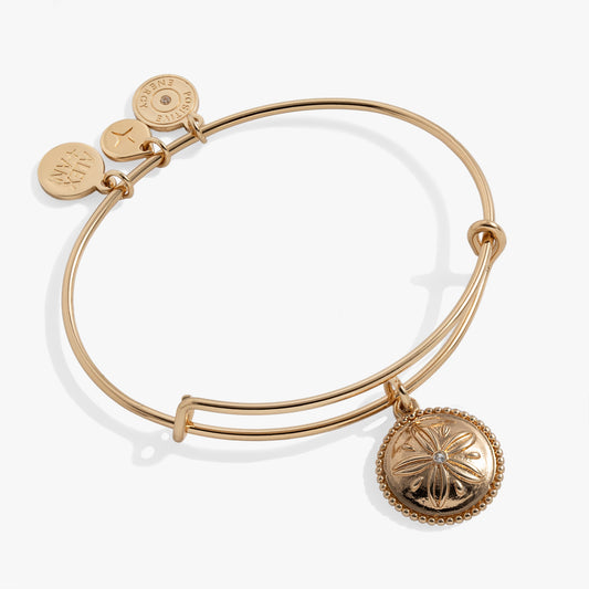 Alex and Ani Sand Dollar Charm Bangle