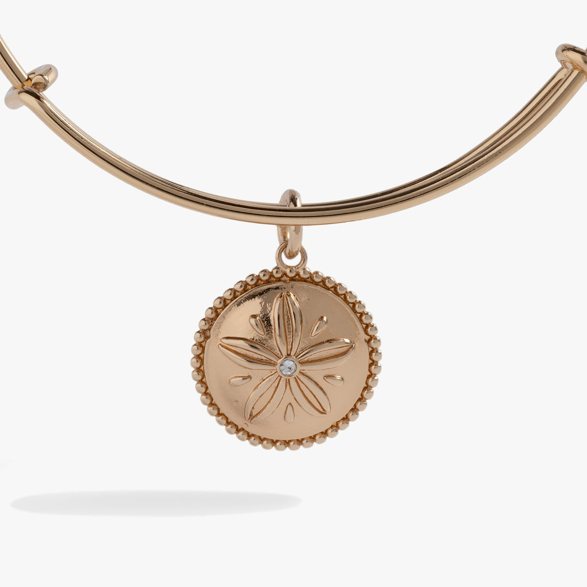 Alex and Ani Sand Dollar Charm Bangle