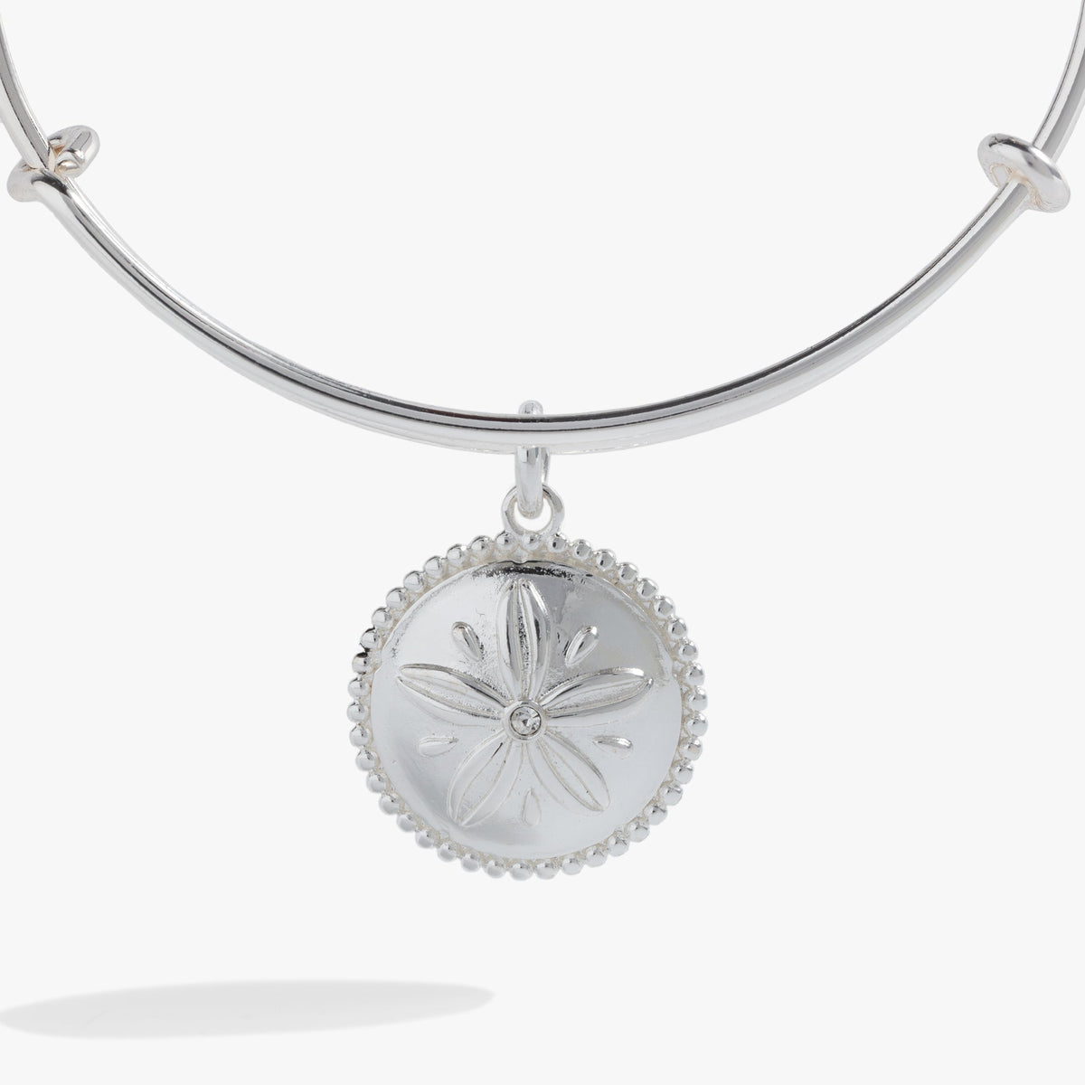 Alex and Ani Sand Dollar Charm Bangle