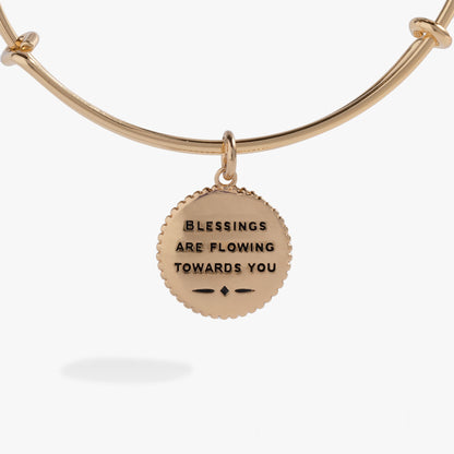 Alex and Ani Sand Dollar Charm Bangle