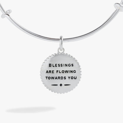 Alex and Ani Sand Dollar Charm Bangle