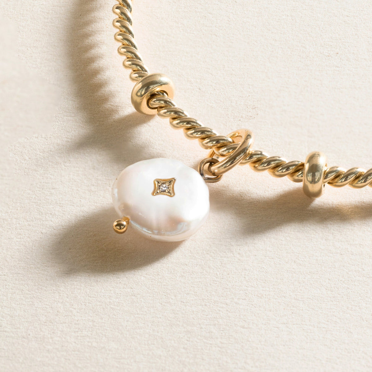 Alex and Ani Pearl Interchangeable Charm