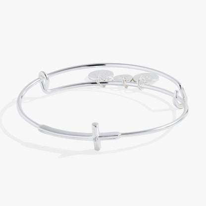 Alex and Ani Cross In-Line Bangle