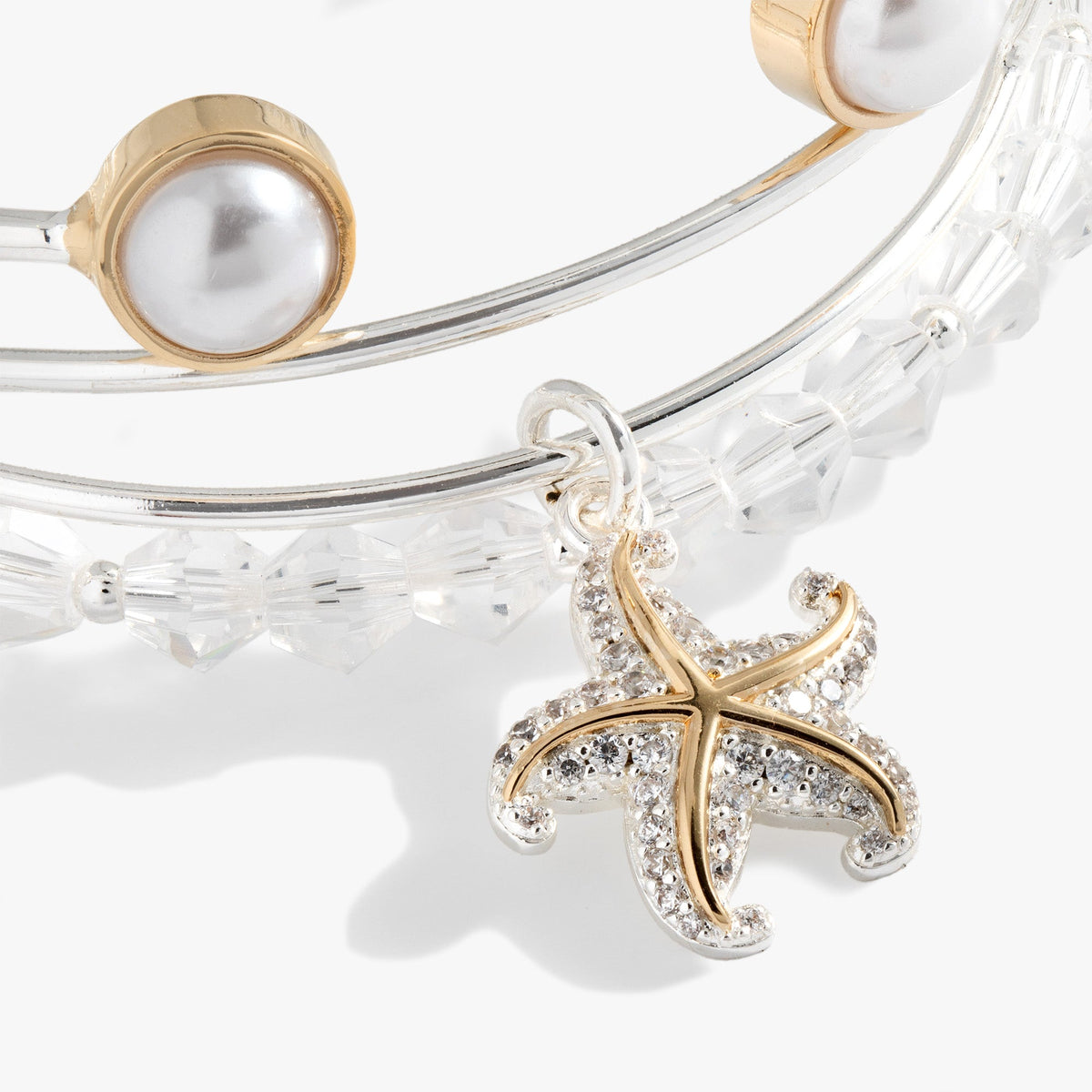 Alex and Ani Starfish Set of 3
