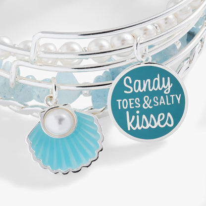 Alex and Ani Beach Bangle Set of 5