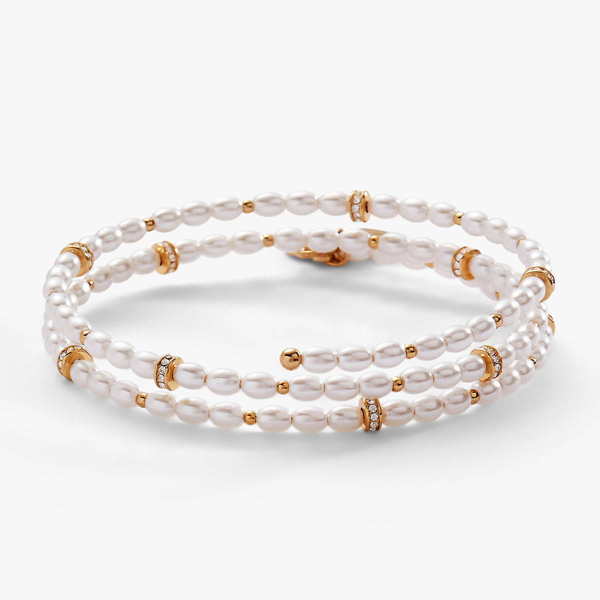Alex and Ani Pearl Wrap Bracelet