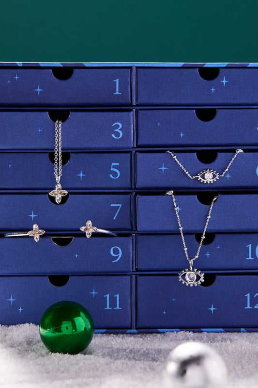 Alex and Ani 4 Pc Jewelry Set + Advent Calendar Box