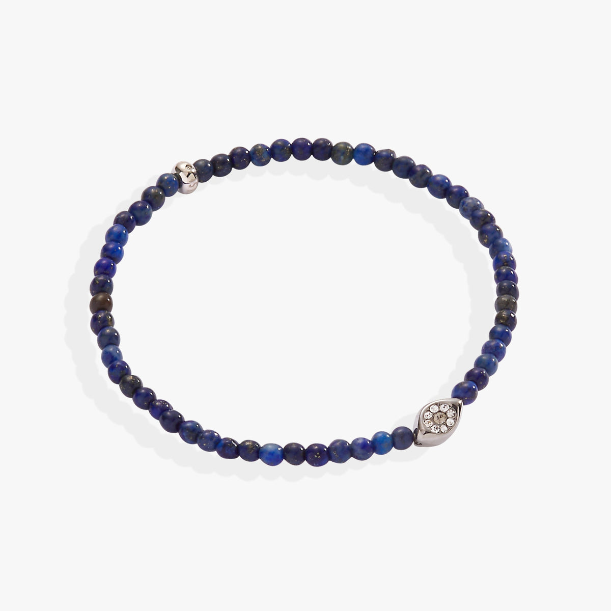 Alex and Ani Lapis Evil Eye Mini Stretch Bracelet