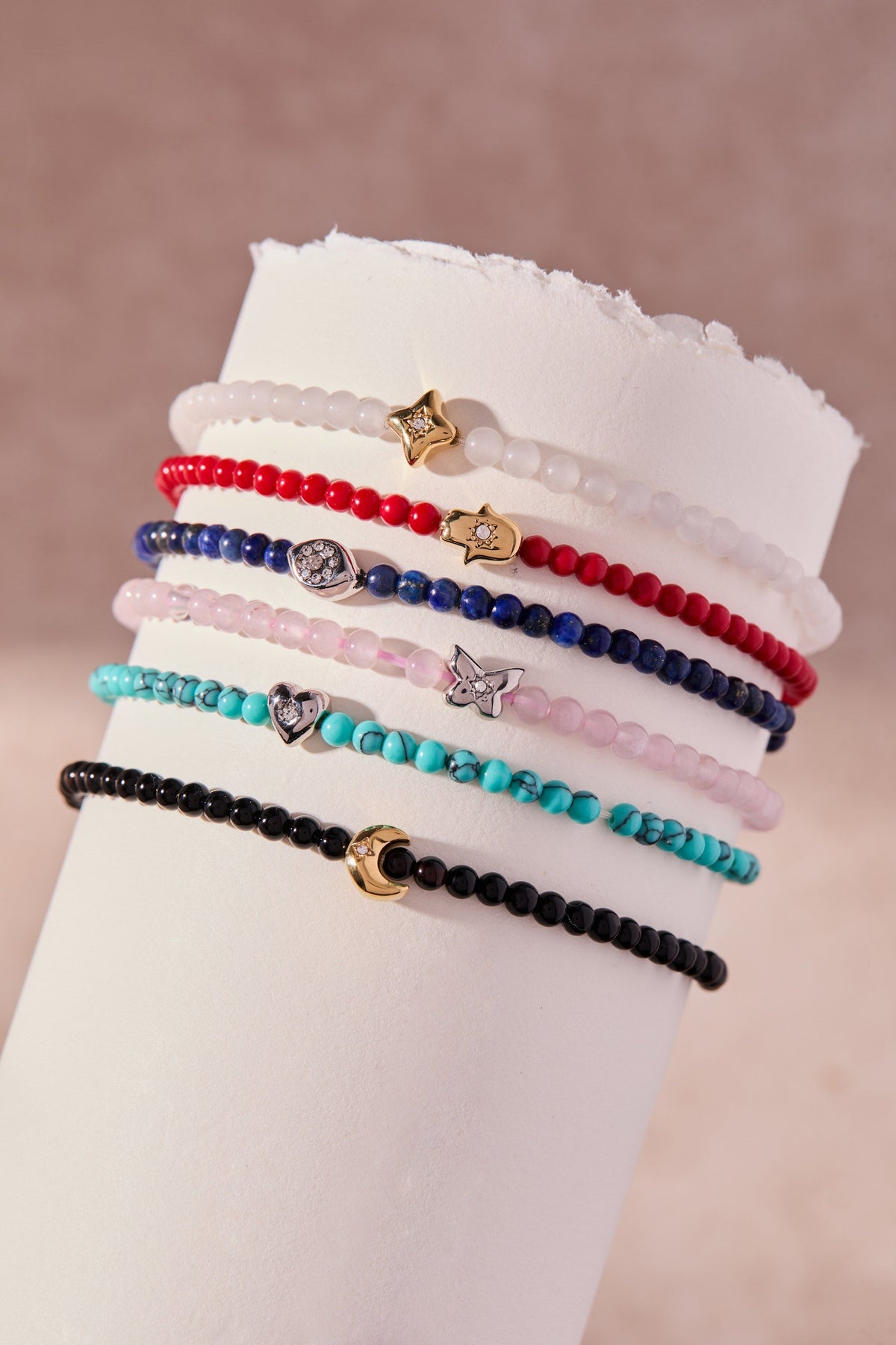 Alex and Ani Lapis Evil Eye Mini Stretch Bracelet