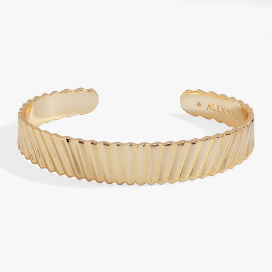 Alex and Ani Palm Textured Cuff