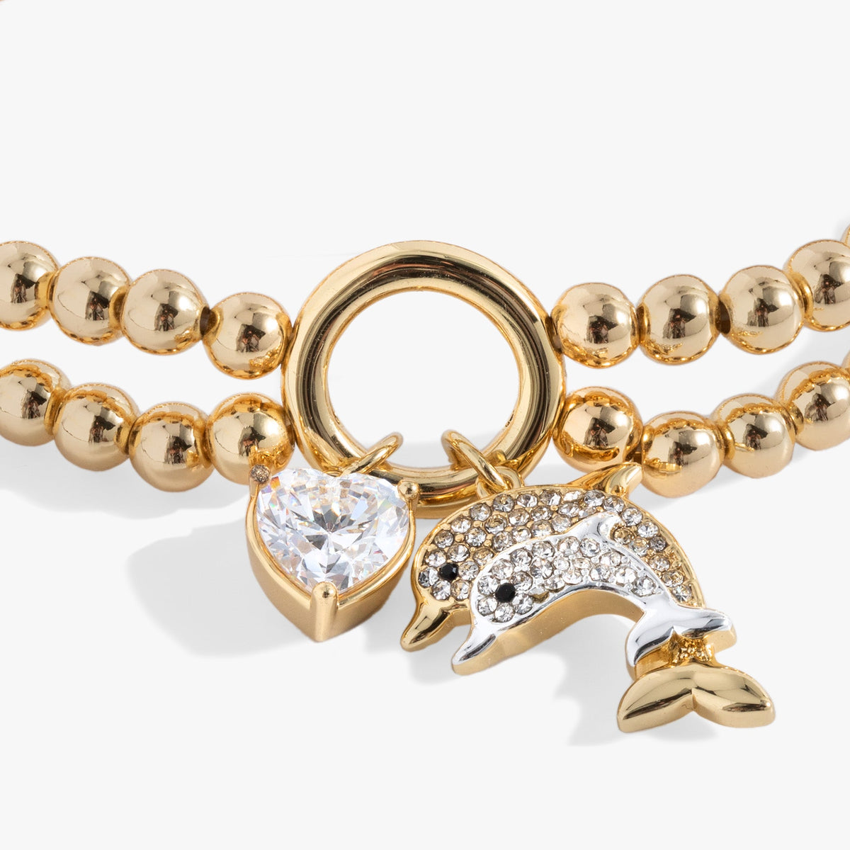 Alex and Ani Dolphin Double Stretch Bracelet
