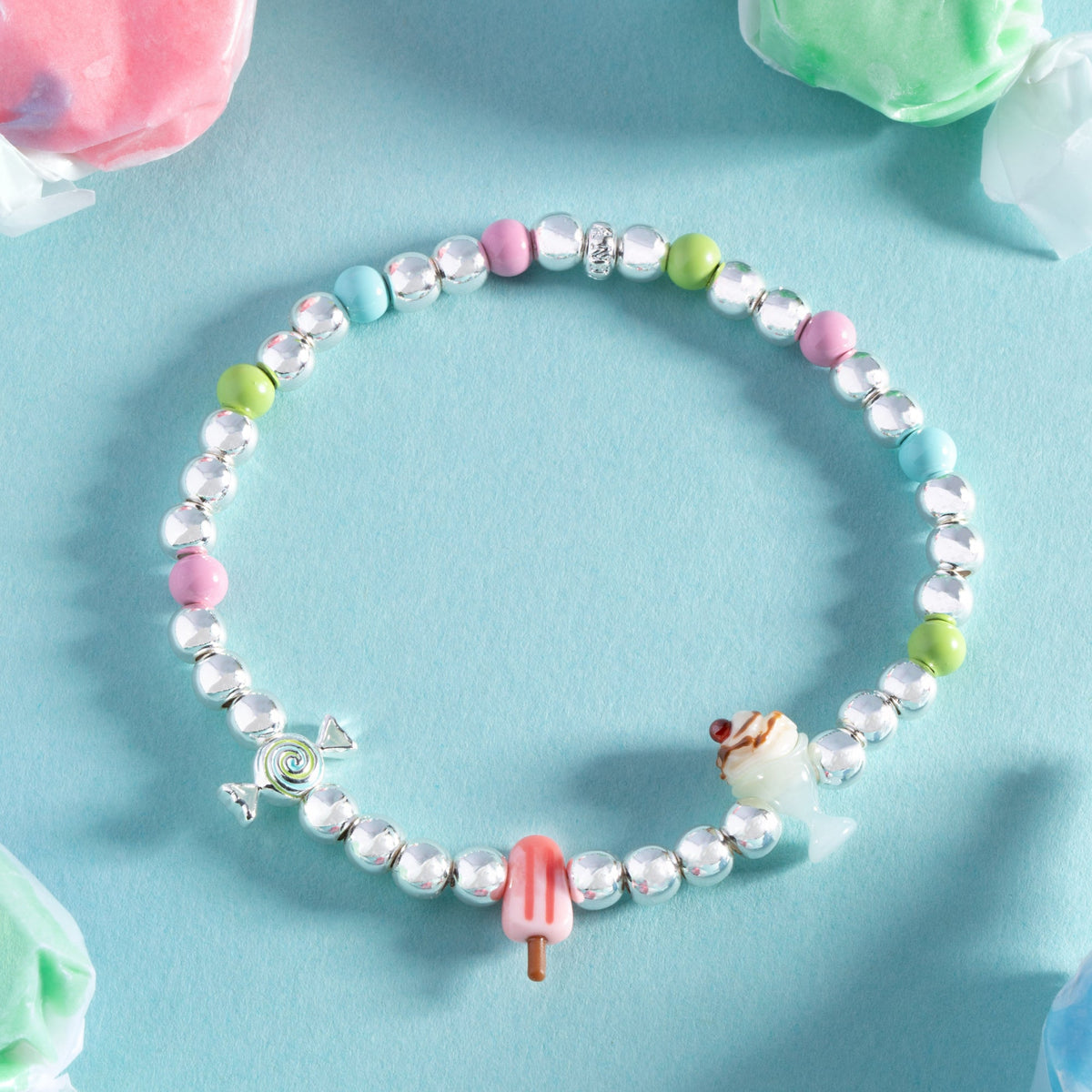 Alex and Ani Sweets Love Language Stretch Bracelet