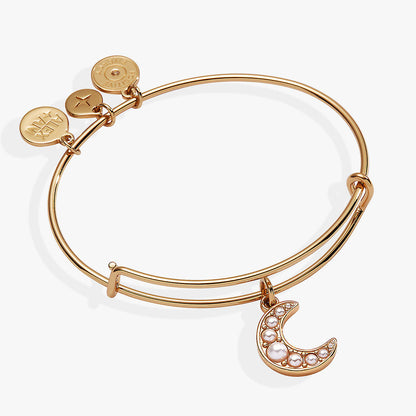 Alex and Ani Pearl Moon Bangle
