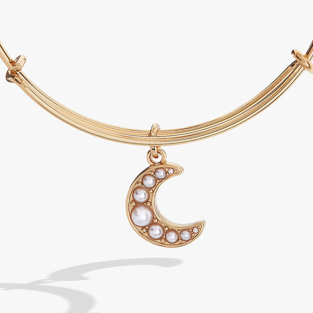 Alex and Ani Pearl Moon Bangle