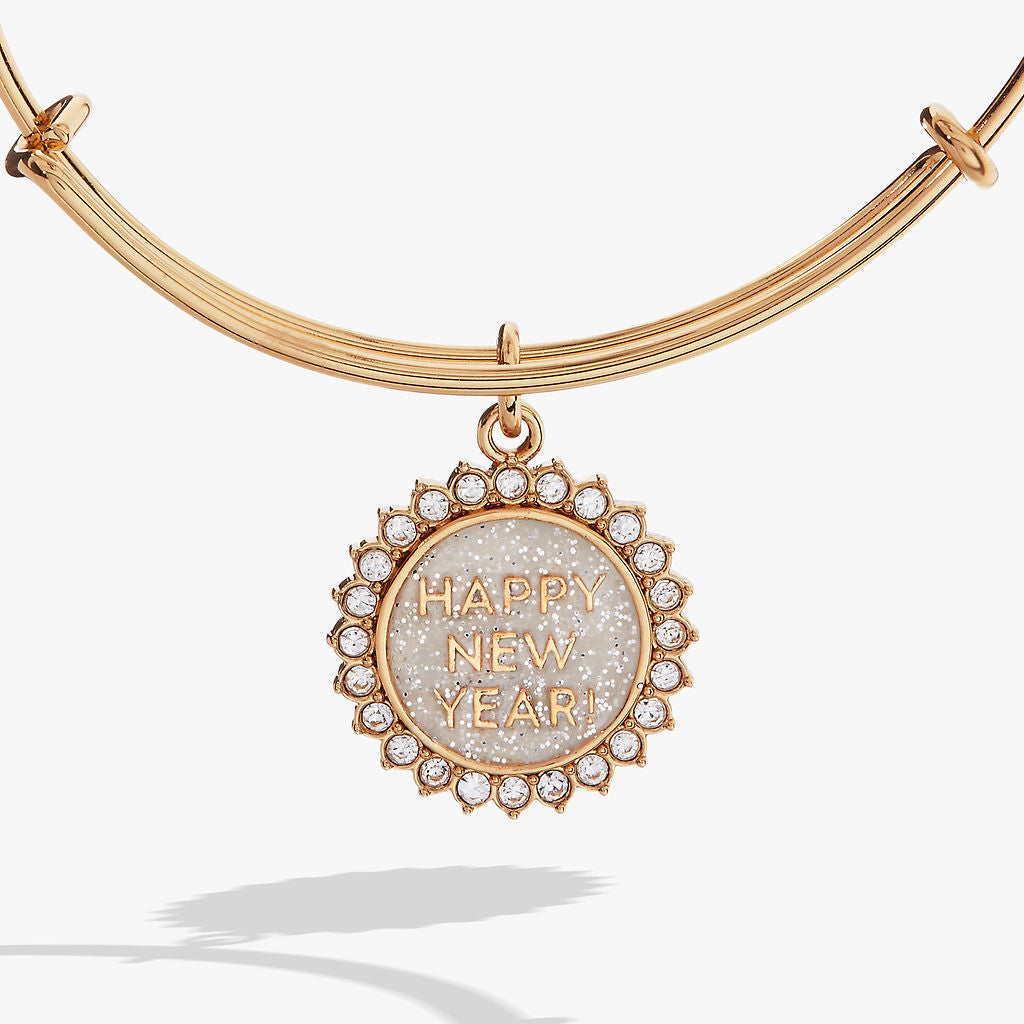 Alex and Ani Happy New Year Crystal Bangle