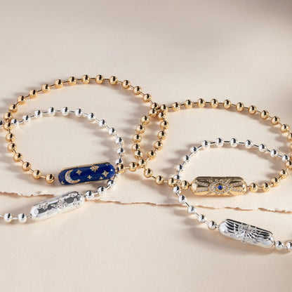 Alex and Ani Starry Night Barrel Closure Bracelet